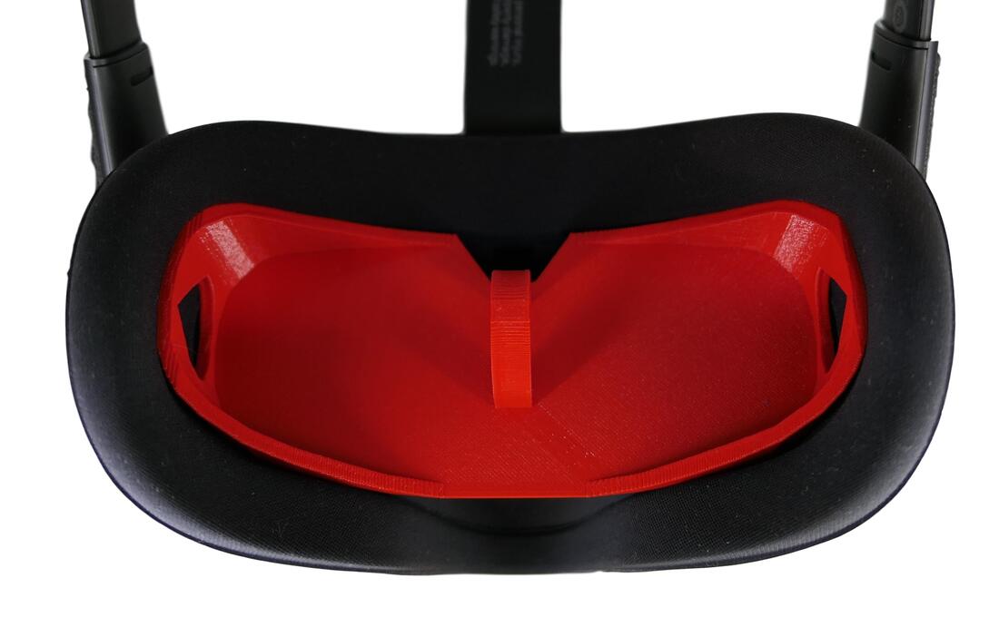 Oculus Quest lens cover - Red